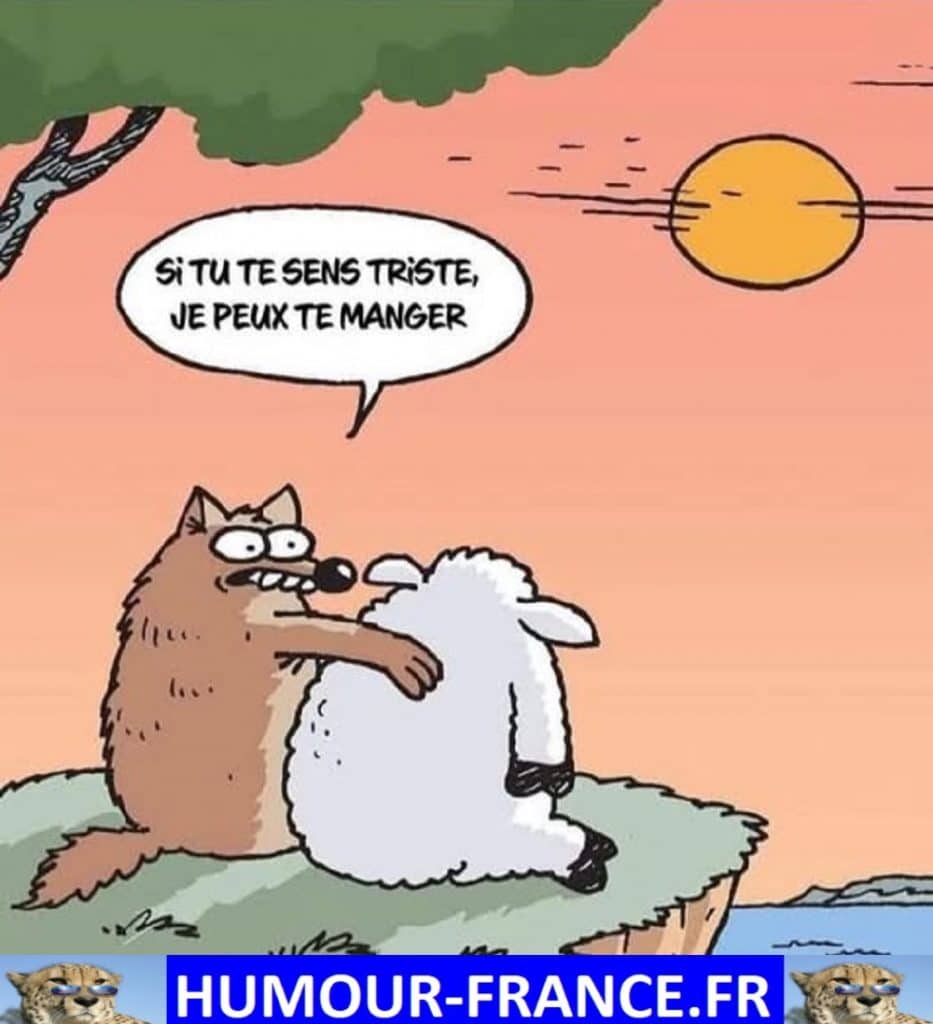 Si tu te sens triste, je peux te manger.