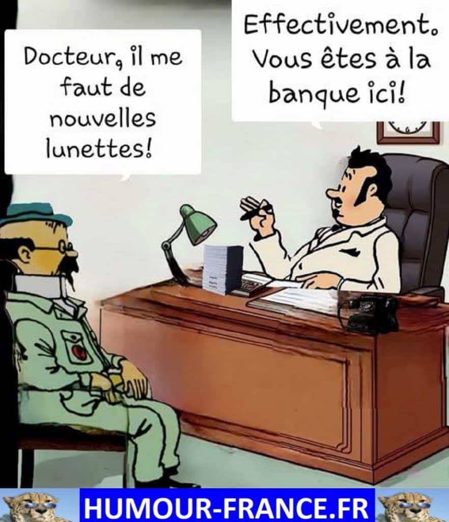 Docteur, il me faut de nouvelles lunettes !