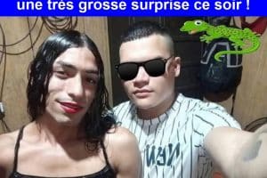 Je suis tellement content ma nouvelle copine m’a dit que j’aurais une très grosse surprise ce soir !