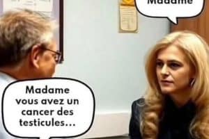 Monsieur. Non c’est Madame.