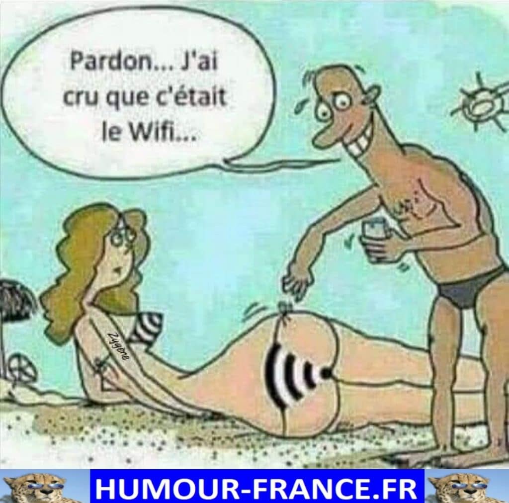 Pardon … J’ai cru que c’était le wifi …