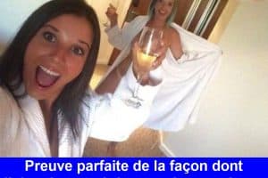 Preuve parfaite de la façon dont l’alcool peut gâcher une bonne photo.