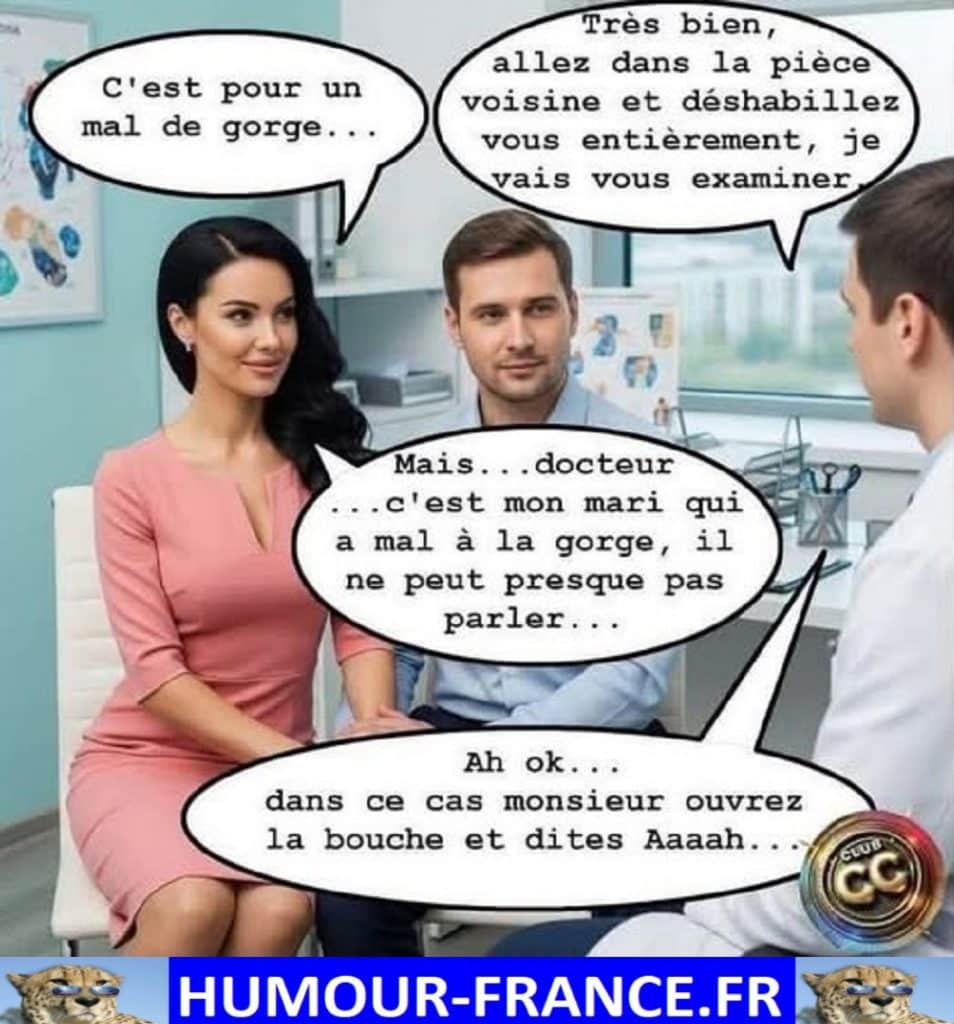 C’est pour un mal de gorge …