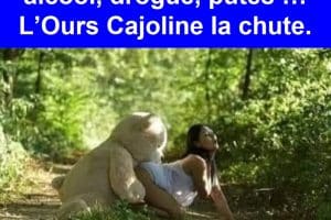 Licenciement, dépression, alcool, drogue … L’Ours Cajoline la chute.