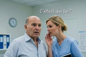 Après mon examen de la prostate hier, le docteur est sorti et l’infirmière est entrée, en fermant la porte elle m’a dit à l’oreille :
