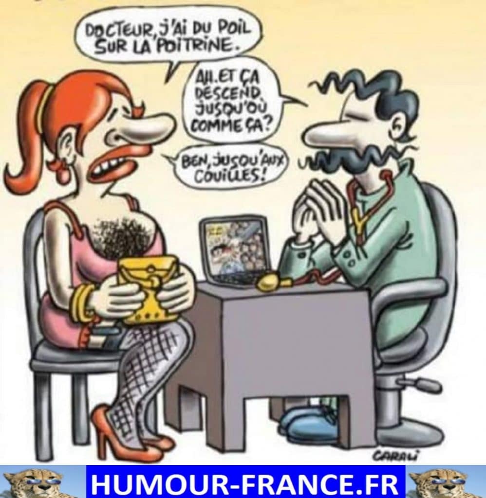 Docteur, j’ai du poil sur la poitrine.