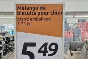 Mélange de biscuits pour chier.