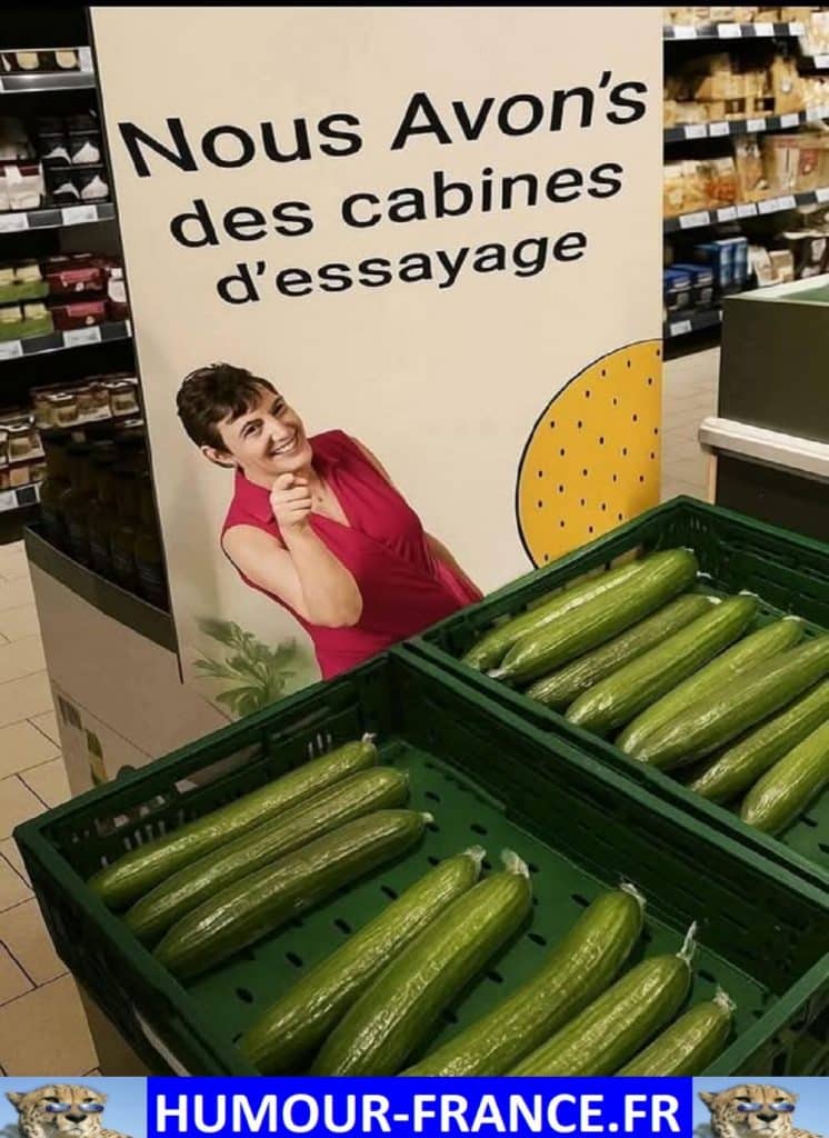 Nous avons des cabines d’essayage.