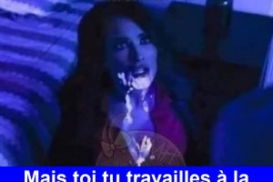 Quand elle te dit qu’elle a passé la soirée avec des copines …