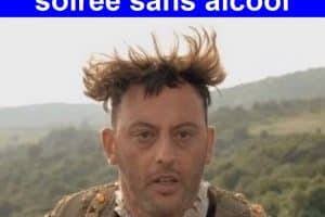 Quand tu arrive à une soirée sans alcool …