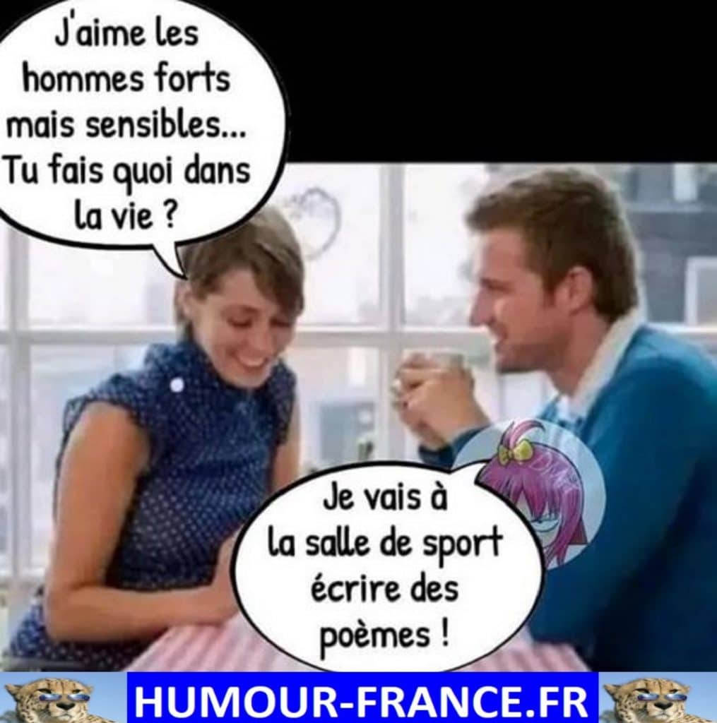 J&rsquo;aime les hommes forts mais sensibles &hellip; Tu fais quoi dans la vie