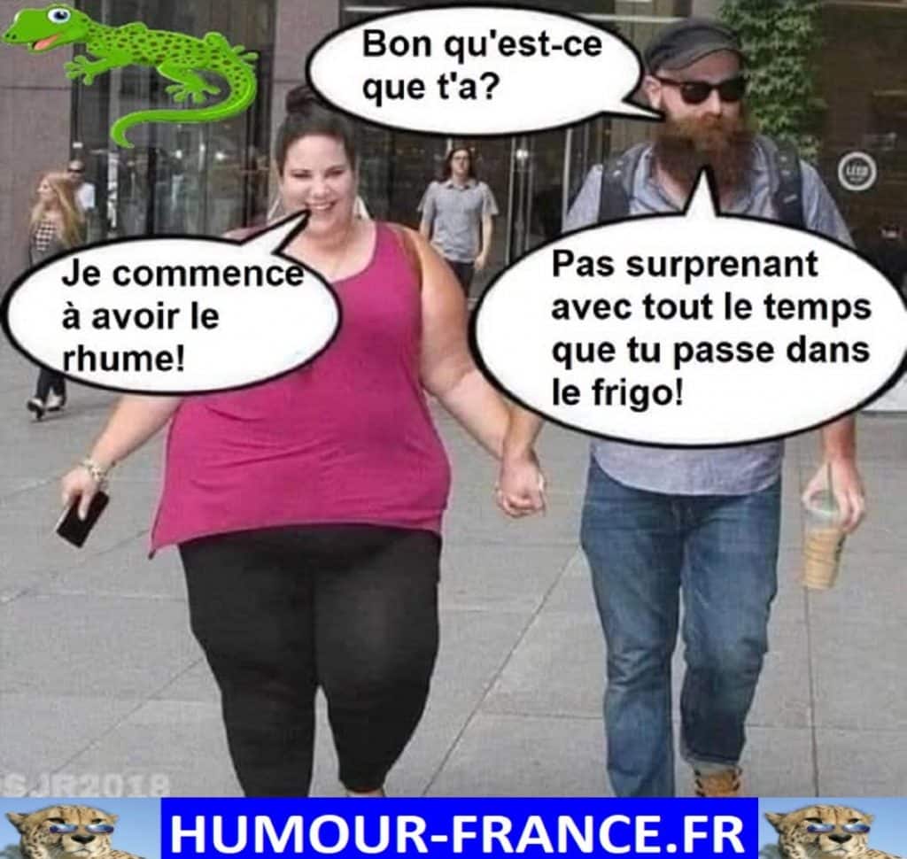 Je commence à avoir le rhume !