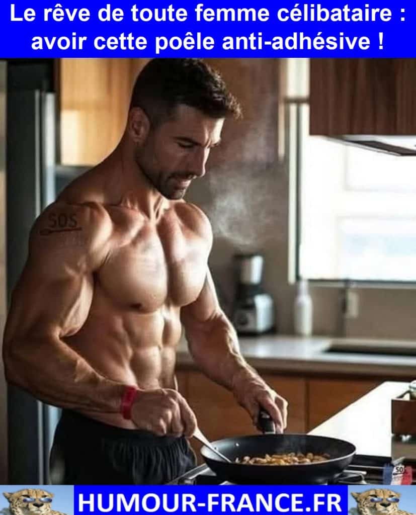 Le rêve de toute femme célibataire : avoir cette poêle anti-adhésive !