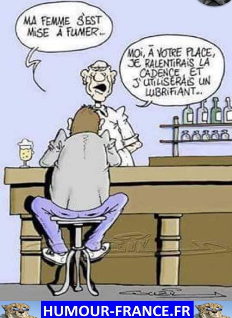 Ma femme s’est mise à fumer …