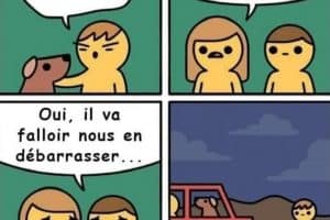 Mince ! Kevin est allergique au chien !