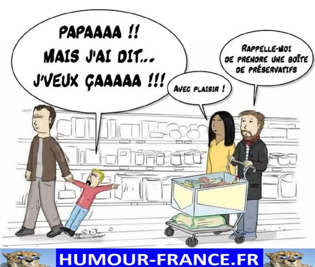 Papaaa !! Mais j&rsquo;ai dit &hellip; J'veux &ccedil;aaaaa !!!