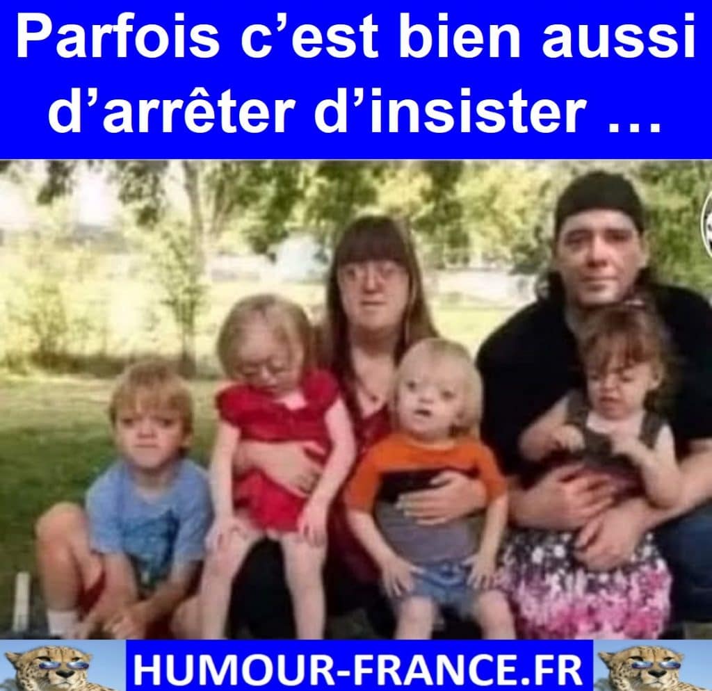 Parfois c’est bien aussi d’arrêter d’insister …