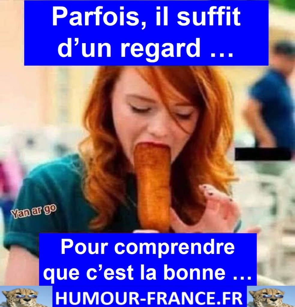 Parfois, il suffit d’un regard … Pour comprendre que c’est la bonne …