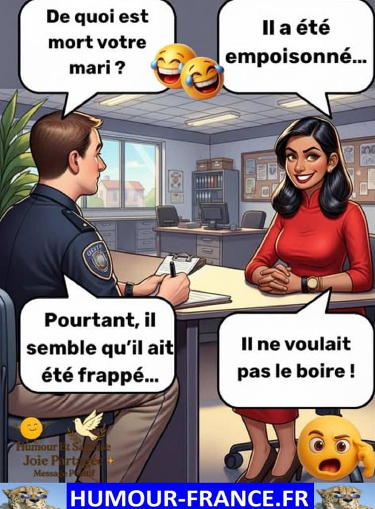 De quoi est mort votre mari ?