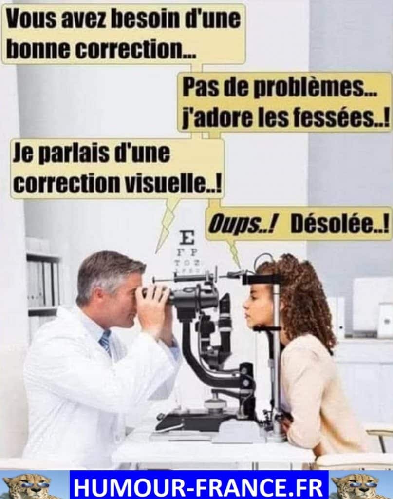 Vous avez besoin d’une bonne correction …