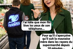 J’ai hâte que mon fils lève les yeux de son téléphone …