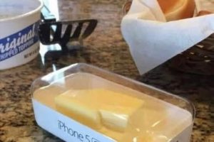 Quand tu offre un iPhone à ta mamie rien ne se perd.