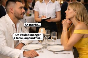 … et attention ! Les plats commandés sont copieux !