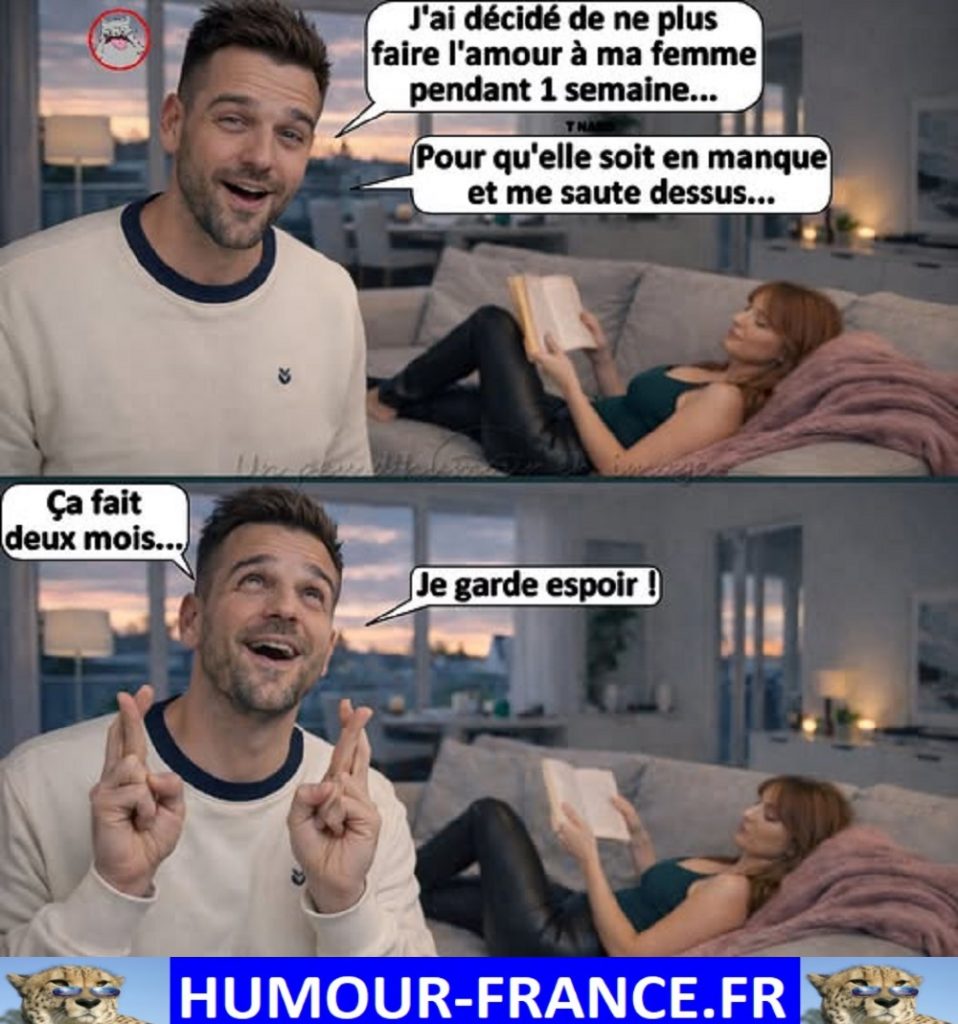 J’ai décidé de ne plus faire l’amour à ma femme pendant 1 semaine …