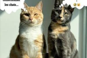 A partir d’un certain âge, les femmes commencent à collectionner les chats …