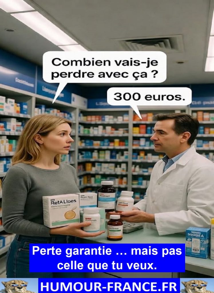 Perte garantie … mais pas celle que tu veux.