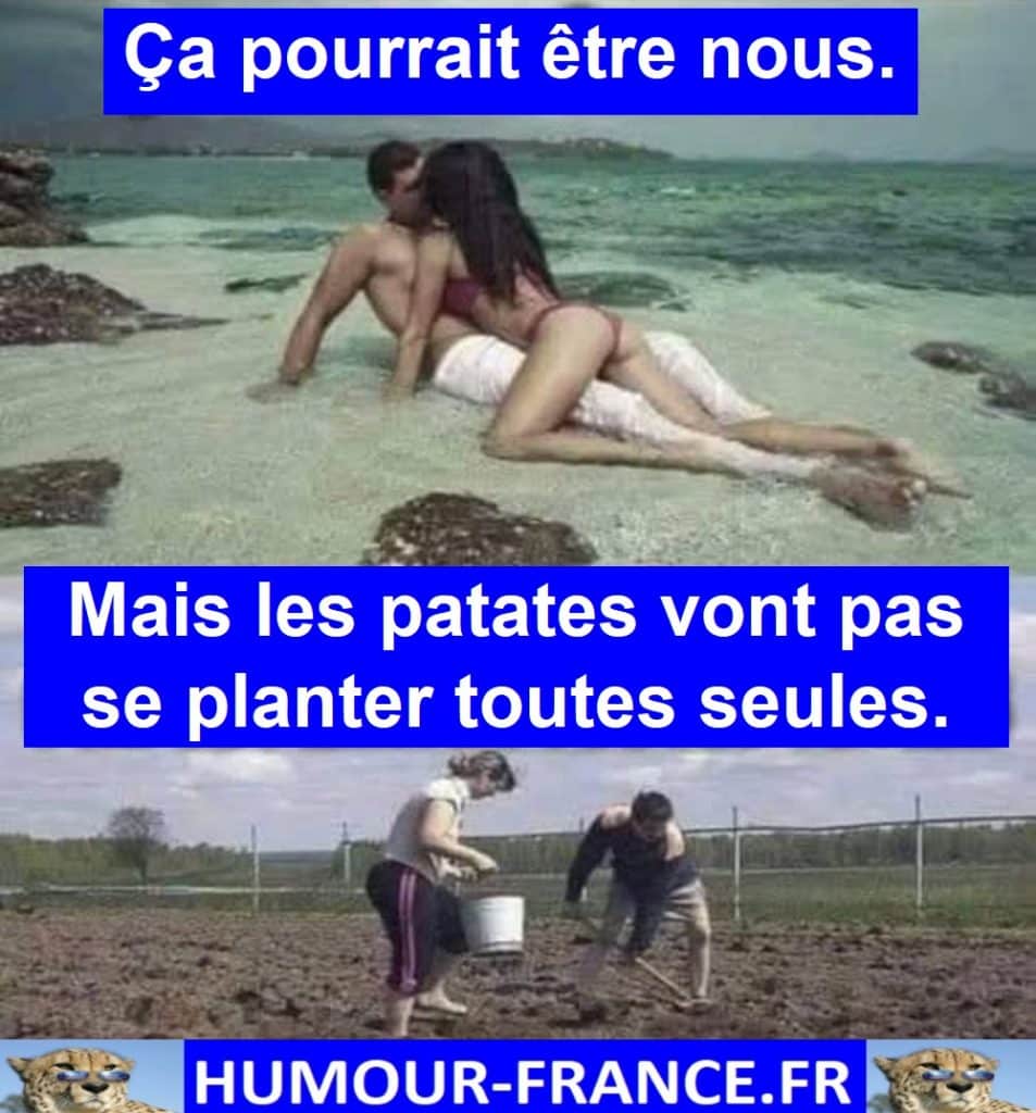 Ça pourrait être nous.