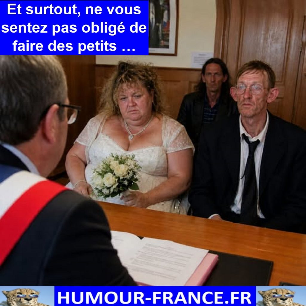 Et surtout, ne vous sentez pas obligé de faire des petits …