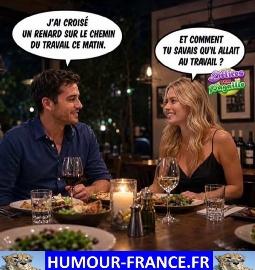 J’ai croisé un renard sur le chemin du travail ce matin.