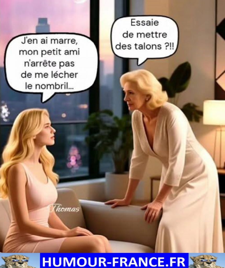 J’en ai marre mon petit ami n’arrête pas de me lécher le nombril …