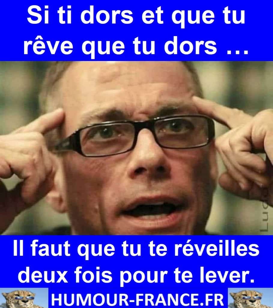 Si ti dors et que tu rêve que tu dors …