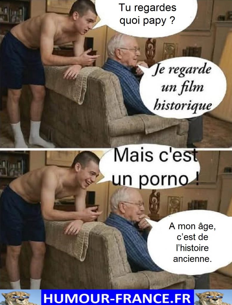 Tu regardes quoi papy ?