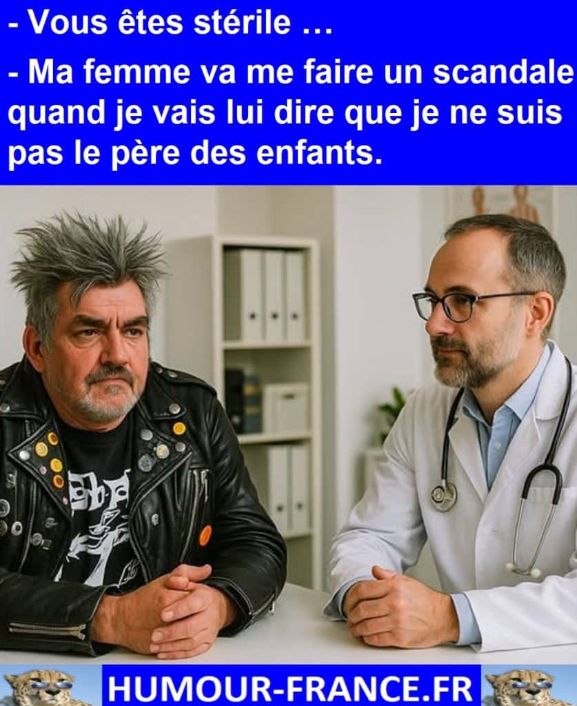 Vous êtes stérile …