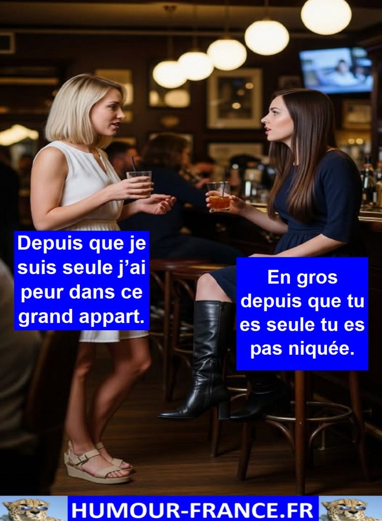 Depuis que je suis seule j’ai peur dans ce grand appart.