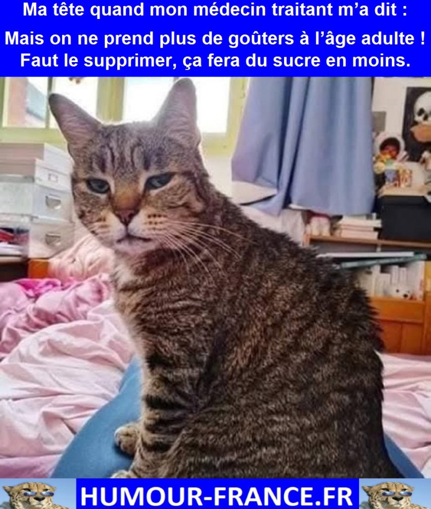 Ma tête quand mon médecin traitant m’a dit :