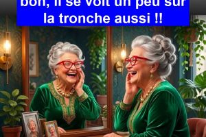 Evidemment que l’âge, c’est dans la tête … Mais bon, il se voit un peu sur la tronche aussi !!