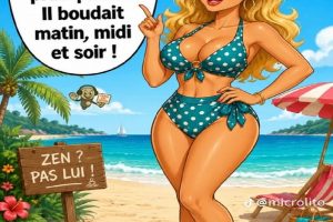 Je suis sortie avec un bouddhiste, il était très pratiquant … Il boudait matin, midi, et soir !