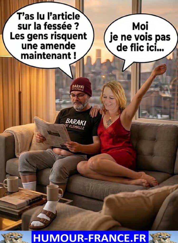 Tu as lu l’article sur la fessée ? Les gens risquent une amande maintenant !