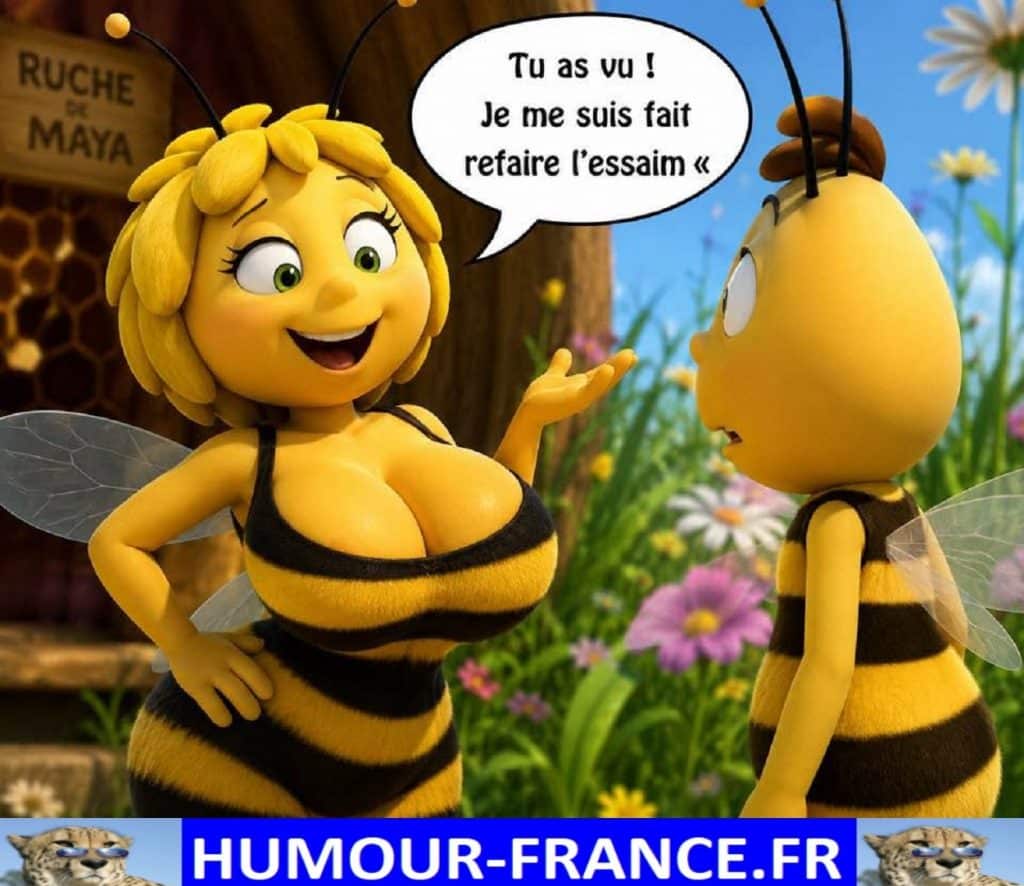 Tu as vu ! Je me suis fait refaire l’essaim.