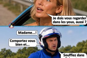Et quand je l’ai dans la bouche … Je dois vous regarder dans les yeux, aussi ?