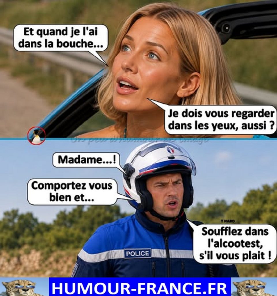 Et quand je l’ai dans la bouche … Je dois vous regarder dans les yeux, aussi ?