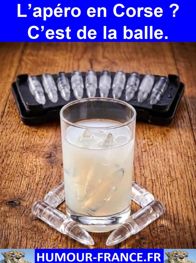 L’apéro en Corse ? C’est de la balle.