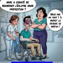 Votre mari a essayé de regarder l’éclipse sans protection ?