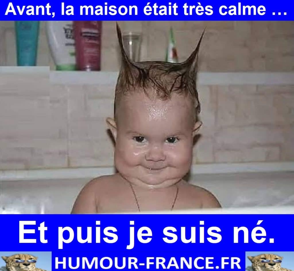 Avant, la maison était très calme …