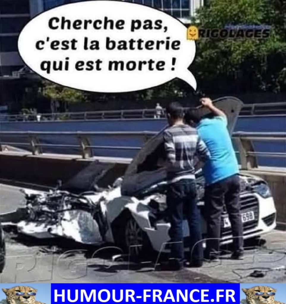 Cherche pas, c’est la batterie qui est morte !