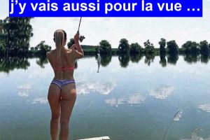 La pêche, c’est une question de patience mais j’y vais aussi pour la vue …